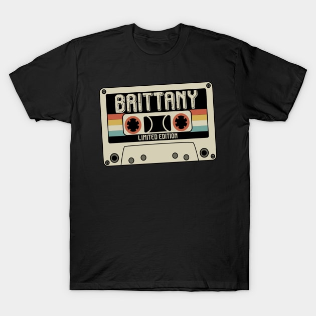 Brittany - Limited Edition - Vintage Style T-Shirt by Debbie Art